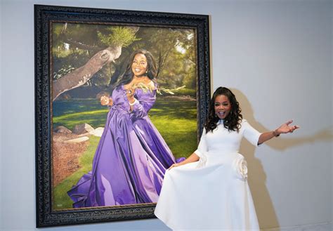 Oprah Winfrey's portrait on display at Smithsonian's National Portrait Gallery